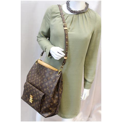 louis vuitton hobo metis monogram with accessories brown|Louis Vuitton Monogram Metis Hobo .